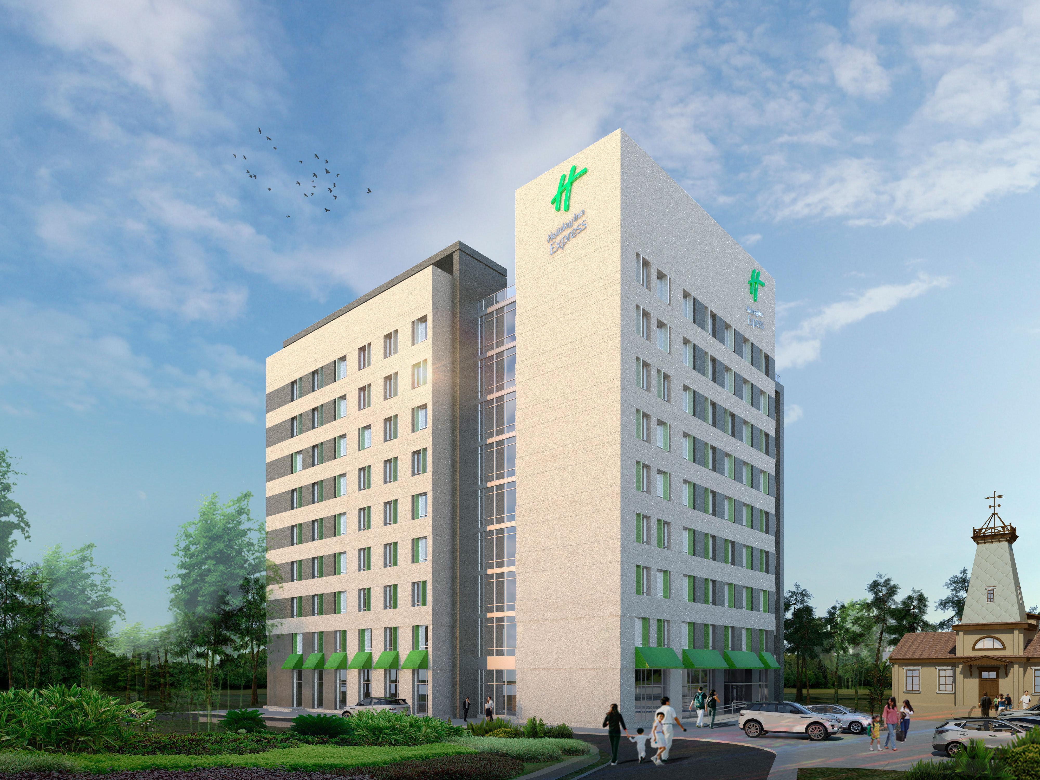 Holiday Inn Express - Almaty By Ihg Kültér fotó